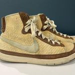 Nike  Women’s Vintage Blazer Tan Raffia Woven Mid Top Sneakers Sz 9 Photo 0
