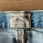 Ralph Lauren Polo  Women's Light Wash Denim Slit Pencil Style Skirt Size 32 Photo 8