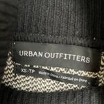 Urban Outfitters black and white geometric turtleneck oversized sweater Photo 1