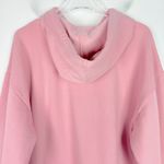 Loft NWT  Heart Relaxed Fit Terry Hoodie Sweatshirt Pink Size XL NEW Photo 11