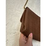 Etienne Aigner Vintage  Woven Brown Crossbody Shoulder Handbag Photo 8