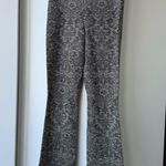 Free People  Blue and Beige Knit Patterned Sweater Photo 0