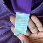 Green Tea Textured Knit Purple Skort SIZE XXL Photo 5