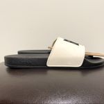 Rae Dunn  Black Ivory Be Kind Slides NWT 8 *minor discoloration* Photo 3