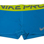 Nike  Pro Women's Dri-Fit Training Shorts Blue Green XXL Photo 0