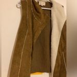 Skies Are Blue Suede-like Furry Vest Photo 2