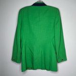 Vintage Oleg Cassini Green‎ Navy Blazer Blue Size undefined Photo 3