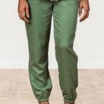 Matilda Jane  Nature Walk Pants Joggers Size XS Green Elastic Waist NWT Photo 0