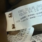 ZARA Women's Brown Silky Satin Long Sleeve Button Down Crop Shirt Top Size XS Photo 3