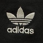 Adidas  Black Tennis Dress with White Stripes Size Large Photo 7