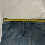 Vintage SASSOON Jeans Ooh La La Bootcut Boogie Lace Trim High Rise Short No Size Blue Size undefined Photo 4