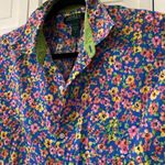 Ralph Lauren 100% Cotton floral shirt dress - Size S Photo 3