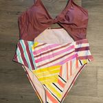 Cupshe Cross The Line Bunny Tie Cutout Cheeky One Piece Swimsuit Photo 0