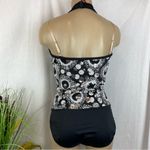 Weissman Black Embellished Sequins Bodysuit M Size M Photo 1