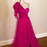 Magenta hot pink prom dress a Photo 0