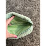 Sephora  teal fuzzy bag Photo 4