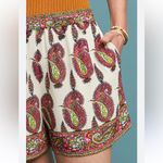 Anthropologie  Scarf Printed Shorts Large Photo 3