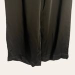 Lafayette 148  Brown Riverside Satin Wide Leg Trouser Pants Size L Photo 5