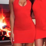 Oh Polly Mini Dress Red Size XS Photo 0