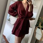 ZARA  satin/silk mini dress Photo 0