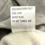 Emma & Sam Cutout Long Sleeve Hoodie Sweatshirt Gray Women’s Size S Photo 7