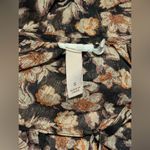 Knox Rose EUC  Black and Pink Glitter Floral Sheer Long Dress size small Photo 6