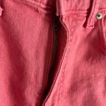 Gap Women's High Rise Stride Wide-Leg Ankle Jeans Fresh Coral Pink Size 28 Photo 4