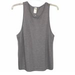 Victoria Sport Gray Open Cross Back Muscle Tank Top Size M Soft Lightweight Gym Photo 4