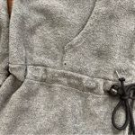 Victoria's Secret VS SPORT gray fleece drawstring hoodie jacket, size M Photo 6