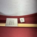 Good Luck Gem Rust/Rose Colored Long Sleeve Blouse Photo 1