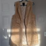 Forever 21  long winter fur vest Photo 1