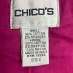 Chico's CHICO’s Women’s Multicolored‎ Jacket, Chico Size 2, US Size 12 Photo 6