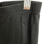 Nike Vintage Y2K 90s Black Elastic Waist Lightweight Skinny Cotton Leggings Sz L Photo 2