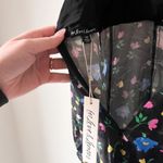 New For Love and Lemons Lexy Black Floral Long Sleeve Dress Size XS Photo 10