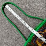 NWT Ek Balam Green Handmade Purse Zipper Pouch Made in Mexico Green Jewel Multi Photo 6