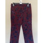 Urban Outfitters  Floral Bird Darl Academia‎ Zip Hem Detail Pants Womens Medium Photo 4