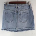 PacSun  27 Cotton Button Fly Denim Jeans Mini Skirt Photo 1