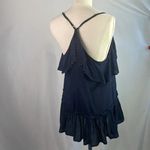 Free People  Navy Blue Studded Layered Tank Top‎ Womens Size XS Photo 1