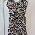 Vintage Havana FINAL PRICE  Smocked  Cheetah Dress Photo 0