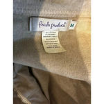 Fresh Produce Women's Beige Sleeveless Collared Full Zip Vest Jacket Size M Photo 1