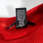 Victoria's Secret |  | Red Stretch Fleece Crewneck Pullover Crop Sweater Photo 5