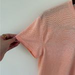 Lululemon  Women's Train To Be Short Sleeve Shirt Highlight‎ Orange Size 6 Photo 3