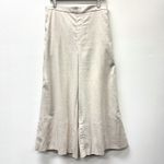 Banana Republic  Wide Leg‎ Cropped Linen Cotton Blend Pants Size M Photo 1