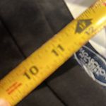 Magaschoni  NEW YORK Black Pants w/ Leather Trim, Side Zipper Size 14 NWOT #0822 Photo 10