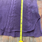 American Eagle  Outfitters Purple Ombre Crew Neck Lightweight Sweater Small Photo 8