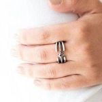 Paparazzi City Center Silver Ring (81) Photo 0