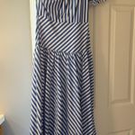 Tea & Cup  Dress Blue and white stripes maxi Photo 1