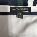 Banana Republic BANANA REPUBLIC Multi Stripe Shirred Mini Skirt Pockets EUC 4 Tall Photo 4