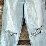 American Eagle Strigid Super High Rise Baggy Straight Jeans NEW Photo 0
