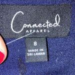 Connected Apparel NWT Floral Chiffon Dress, Size 8 Photo 4